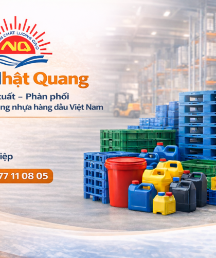 Pallet nhựa chịu lực - chịu tải giá rẻ Nhật Quang