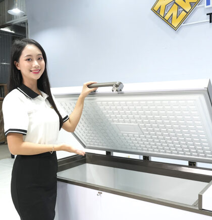 Tủ đông nằm ngang siêu thị Kanawa